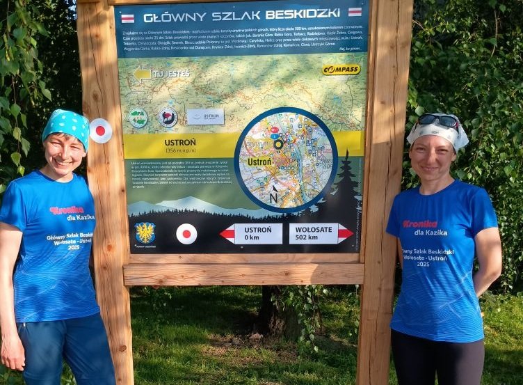 23 dni, 500 km i ponad 11 tys. zł. Magda i Ola przeszły Główny Szlak Beskidzki dla Kazia! - foto