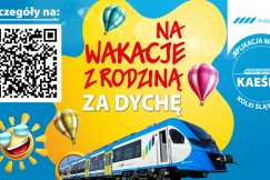 Rodzinne wakacje z Kolejami Śląskimi. Rodzice i dzieci z biletem za 10 zł