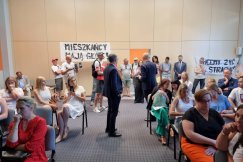 Awantura na konferencji. Caritas zaprosił do dyskusji, radna PiS przyszła krzyczeć - foto