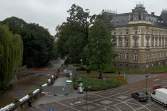 Obowiązuje pogotowie przeciwpowodziowe. Nad ranem sytuacja jest pod pełną kontrolą - foto