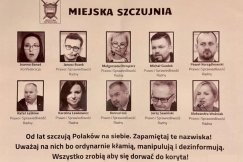 Wojna na ulotki w Bielsku-Białej. „Miejska szczujnia” z wizerunkami radnych PiS trafiła do ich skrzynek