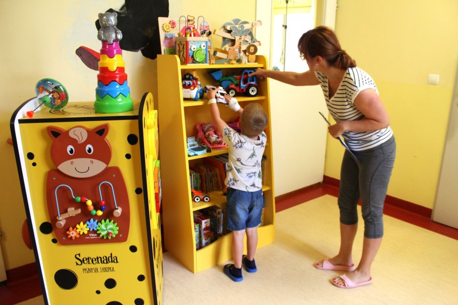 Szpital ma nowy kącik zabaw. Powstał dzięki olbrzymiej determinacji rodziców - foto