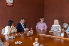 Książe bielski wraz z małżonką przyjęty w Ratuszu. To pierwsza oficjalna wizyta - foto