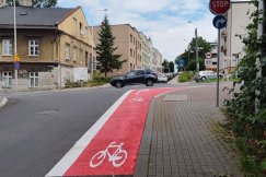 Kontraruch rowerowy wzbudza obawy mieszkańców. Pełnomocnik prezydenta wyjaśnia - foto