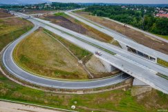 Zapowiadana zmiana na węźle drogi S1. W poniedziałek otworzyli nową łącznicę MAPA