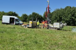 Ruszyły odwierty związane z budową BDI. Pierwsze wiercenia trwają w Lipniku - foto