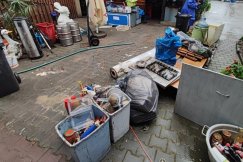 „Najlepszy pstrąg w okolicy”. Woda zniszczyła kultowy bar, z pomocą ruszyli mieszkańcy - foto