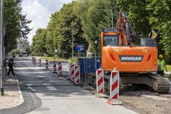 Od poniedziałku wydłużą odcinek jednokierunkowy. Zniknie sygnalizacja z wahadłem MAPA