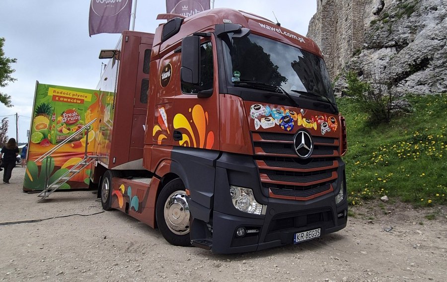 Specjalna ciężarówka przyjedzie na Dni Bielska-Białej. Najmłodszych czeka słodka zabawa - foto