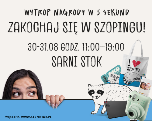 Zakochaj się w szopingu - weekend pełen nagród w CH Sarni Stok!