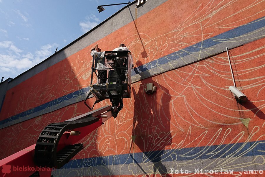 W trzy dni stworzą 400-metrowe graffiti. Powstanie galeria sław inspirowana tożsamością miasta