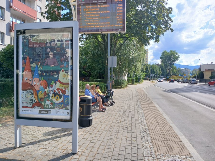 Miejska galeria pod gołym niebem wzbudza ciekawość. Znajdziemy ją w 14 miejscach - foto