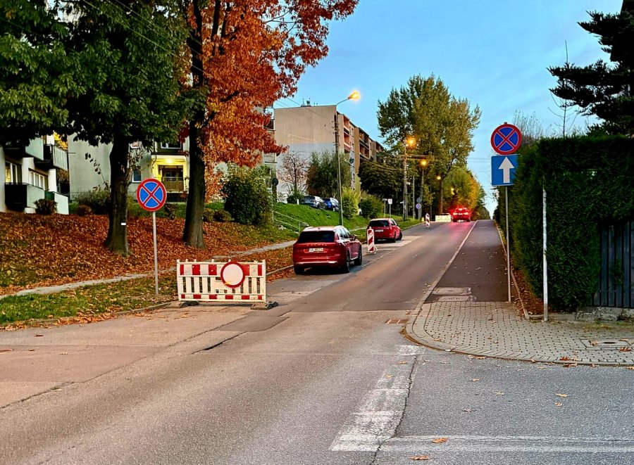 Rusza rozbudowa ulicy. Wykonawca apeluje, by nie parkować aut, a kierowcy ignorują zakaz - foto