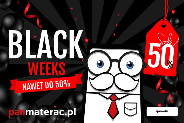 Black Friday w salonie Pan Materac - rabaty do 50%!
