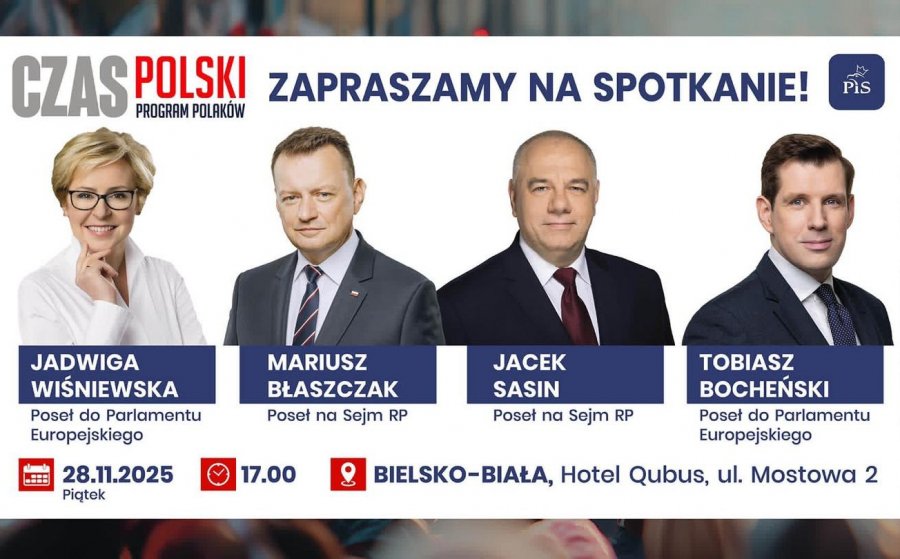 Wicepremierzy i europosłowie przyjadą do Bielska-Białej. Będą rozmawiać o programie wyborczym