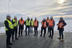Wiceprezydent z wiceministrem na budowie S1. Znamy wstępną datę otwarcia bielskiego odcinka - foto