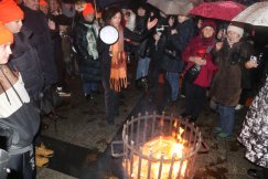 Zamiast marszu przez miasto, muzyka i taniec. „Przemoc nie jest sprawą prywatną” - foto