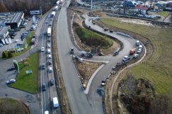 Od wtorku zmiany na węźle DK1. Utrudnienia i objazd potrwa do połowy marca MAPA