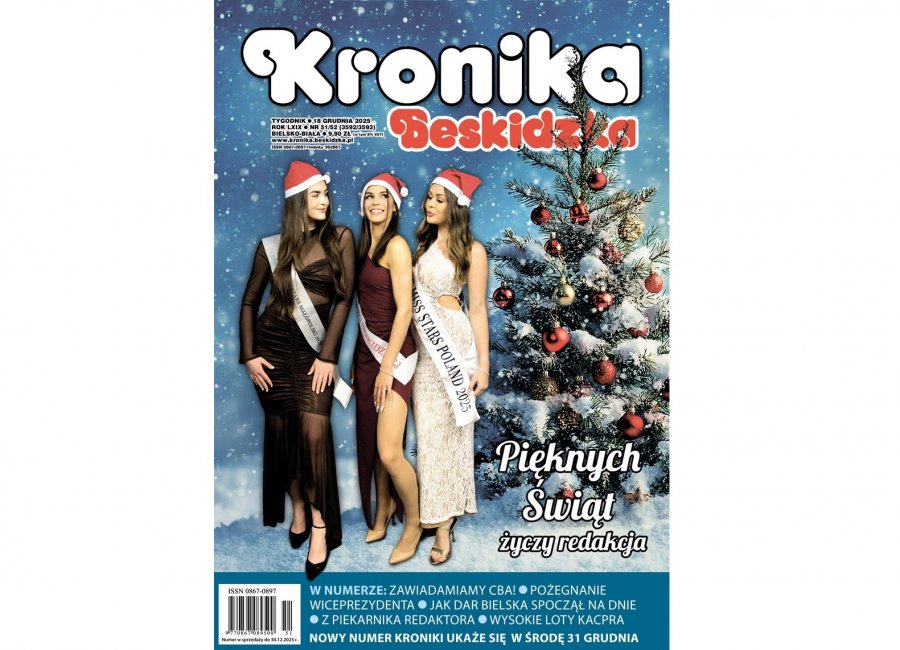 Świąteczne wydanie „Kroniki Beskidzkiej”, a w niej: Kierujemy zawiadomienie do CBA