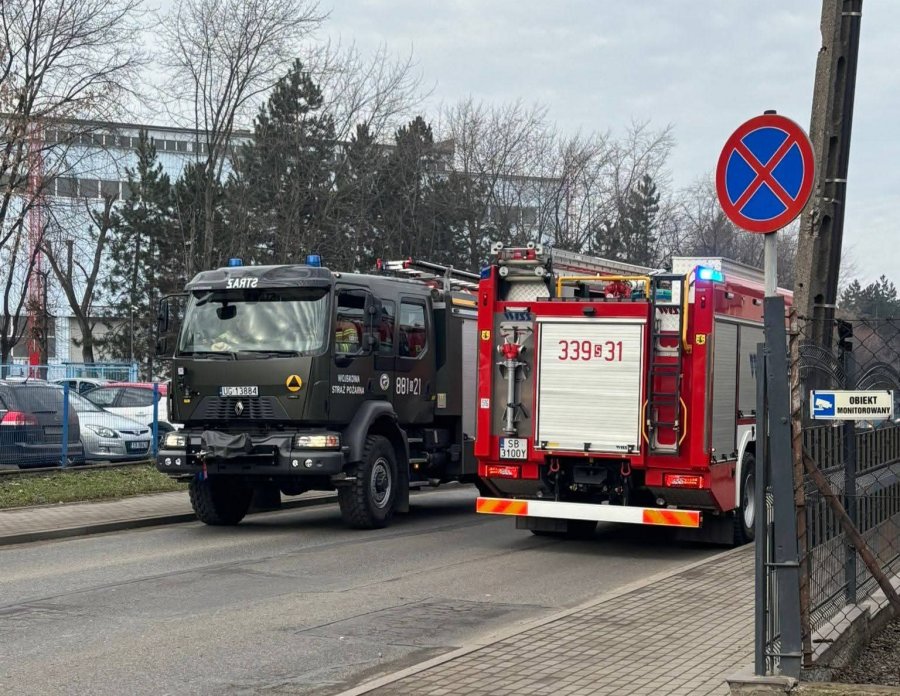 Tragiczny pożar w Bielsku-Białej. Mężczyzna bez oznak życia leżał na zwęglonej kanapie - foto
