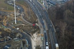 Niebezpieczna przewiązka zlikwidowana. Podpisano aneks terminowy na budowę węzła ZDJĘCIA