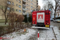 Akcja służb w wieżowcu. W mieszkaniu potwierdzono obecność „cichego zabójcy” - foto