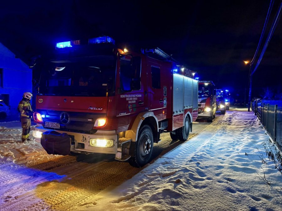 „Sycząca” skrzynka gazowa postawiła służby na nogi. Ratownicy potwierdzili wyciek - foto