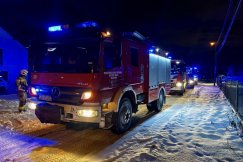 „Sycząca” skrzynka gazowa postawiła służby na nogi. Ratownicy potwierdzili wyciek - foto