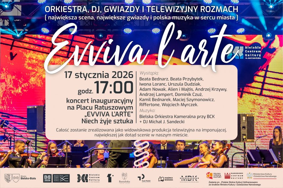 Największa scena w historii miasta. Widowiskowa inauguracja Polskiej Stolicy Kultury