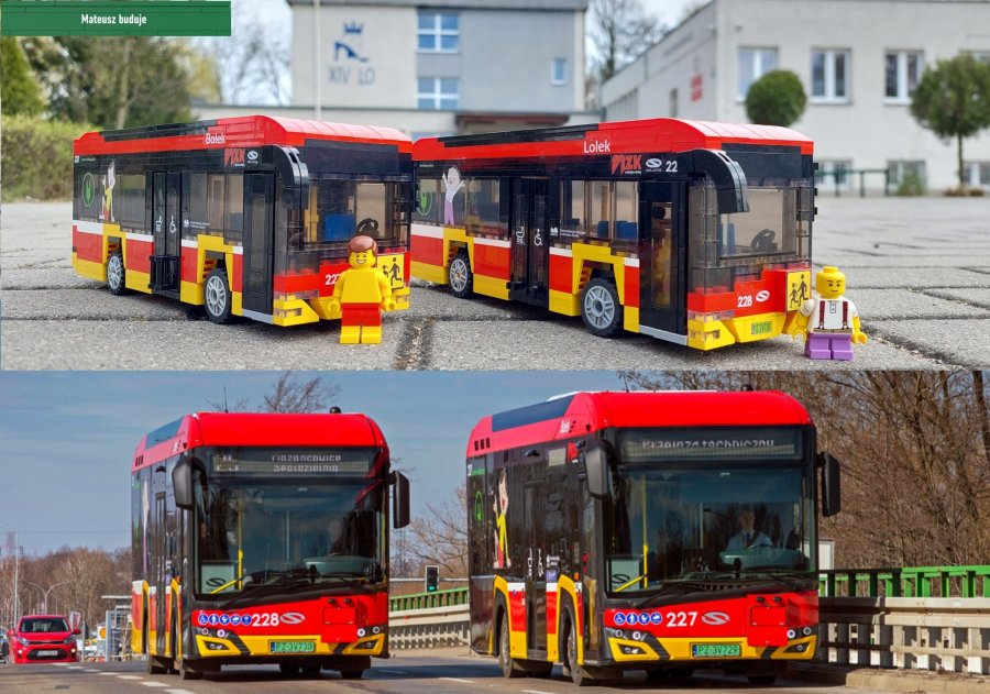 Modele słynnych autobusów MZK na licytacji WOŚP. Rośnie cena za „Bolka i Lolka” - foto