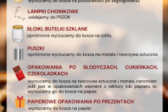 Święta, święta … i po świętach. Jak segregować poświąteczne odpady?