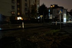 Egipskie ciemności na remontowanej Piastowskiej. Radny bije na alarm - foto