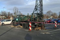 Tajemnicza konstrukcja na miejskim parkingu. Wiemy, co zwiastują te prace - foto