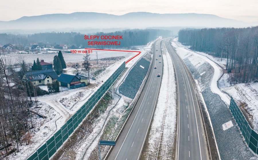 Mieszkańcy skarżą się na hałas i małą ilość ekranów przy otwartej S1. GDDKiA każe czekać na analizy