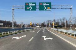 Bariery zamontowane, kończą malować oznakowanie. Jeszcze odbiory i ruszy S1 do Bierunia - foto