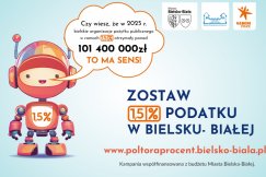1,5% podatku - wybór, który ma duże znaczenie. Ponad 100 mln zł zasiliło bielskie organizacje