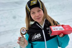 Wielki sukces młodej alpejki z Wapienicy. Kornelia Bednarz na podium mistrzostw świata - foto i film