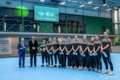 Sportowa dominacja i mistrzowskie szkolenie. Prezydenckie grawertony w nowej hali - foto