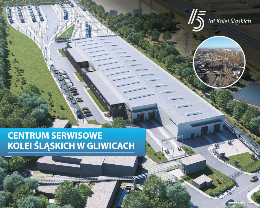 Koleje Śląskie wybudują centrum serwisowe. Gigantyczna inwestycja za ponad 150 mln zł