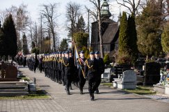 Ostatnie pożegnanie architekta bielskiej nauki. Kompania honorowa i były premier oddali hołd - foto