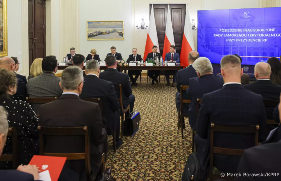 Bielski samorządowiec z nominacją od prezydenta. Rada zebrała się w Pałacu Prezydenckim - foto