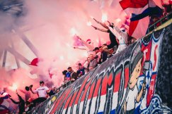 Kara finansowa dla Podbeskidzia po derbach Bielska-Białej. Policja szuka sprawców - foto