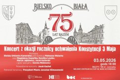 Koncert na 3 Maja: „Bielsko i Biała - 75 lat razem”. Multimedialne widowisko do źródeł miasta