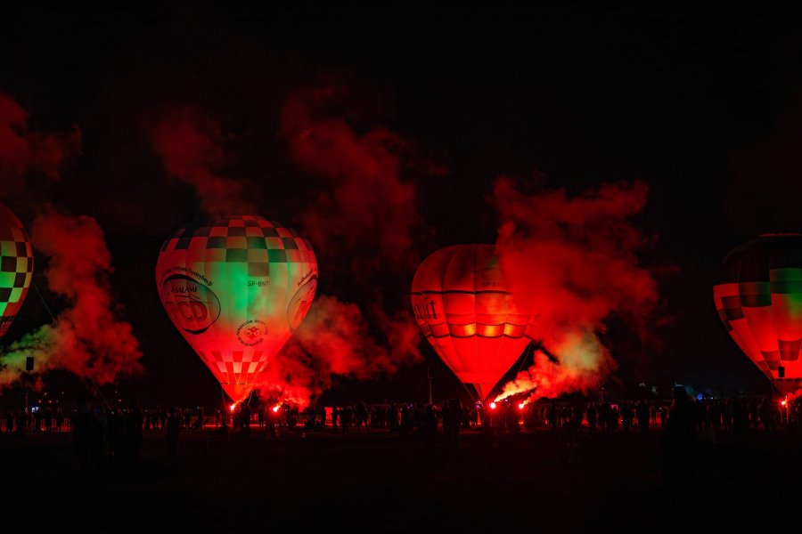 Aerosploty budzą emocje z powodu pirotechniki. Organizatorzy uspokajają mieszkańców - foto