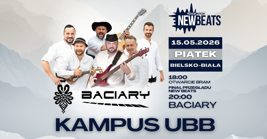 Baciary zagrają na kampusie UBB! Góralska biesiada już w maju!
