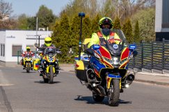 Pierwszy wyjazd nowej maszyny w Bielsku-Białej. Na pokładzie BMW sprzęt ratujący życie - foto i film