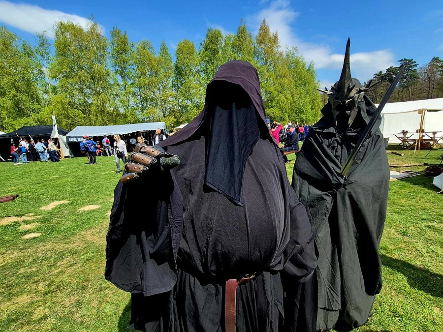 Najazd wojowników na Błonia. Jubileuszowy festiwal z wioską wystartował z rozmachem - foto