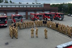 Potężny pożar na Lubelszczyźnie. Na pomoc ruszyła kompania „Soła” i bielscy strażacy - foto i film