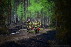Po dwóch morderczych dniach walki z żywiołem. Bielscy strażacy meldują wykonanie zadania - foto