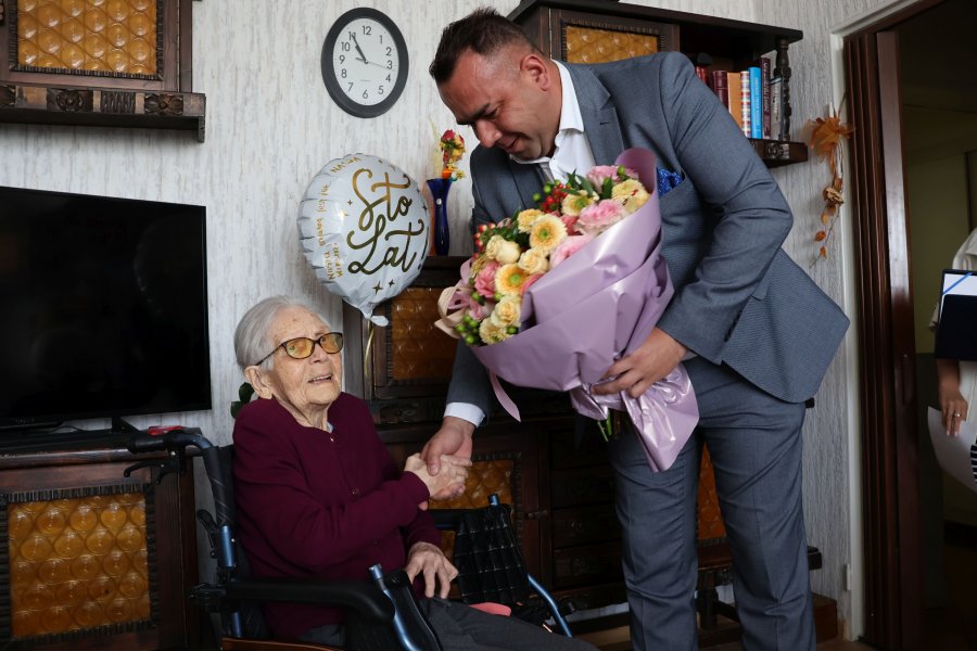 Bielsko-Biała miastem długowiecznych? Pani Maria dołączyła do powiększającego się grona - foto